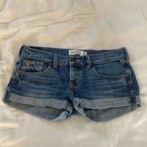 A&F jean shorts
